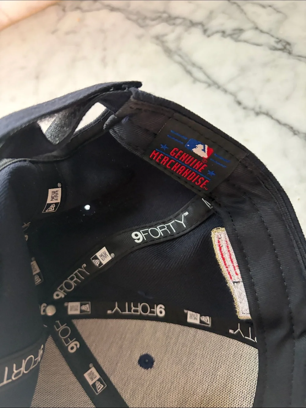 New Era Kids Navy Baseball Cap with White NY Logo
